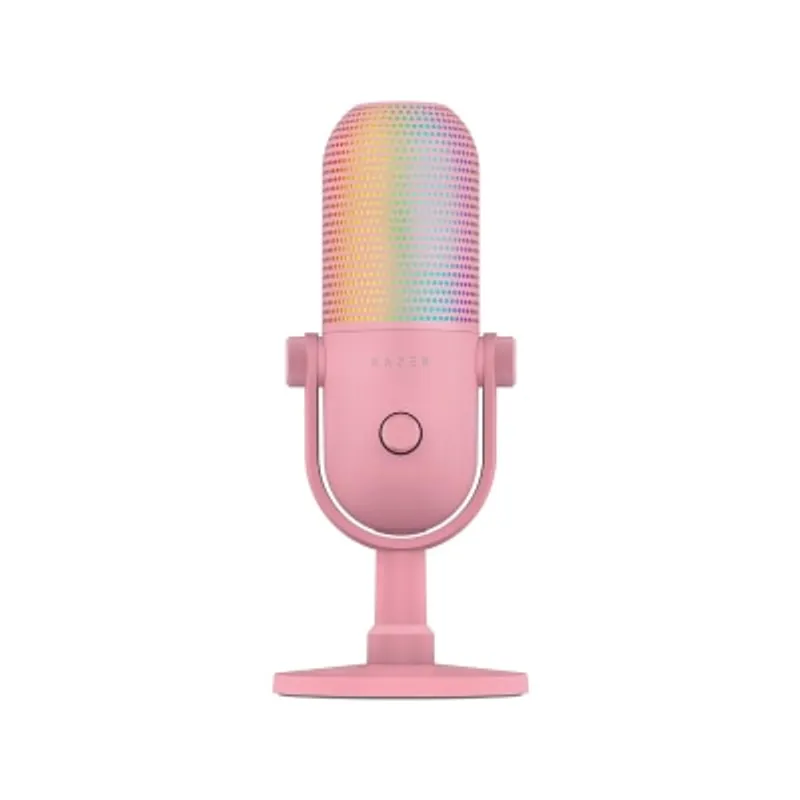 Razer 雷蛇 Seiren V3 Chroma 輕觸式靜音 RGB USB直播麥克風
