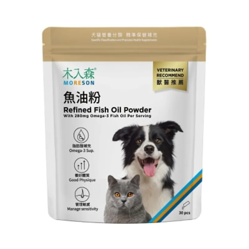貓犬魚油粉 (1.25g x 30 包) 貓狗適用 - 木入森
