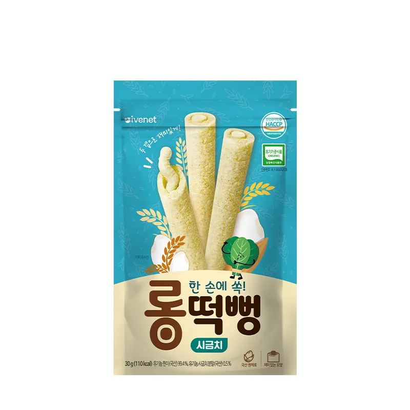 IVENET贝贝 有机糙米棒(菠菜味)30G