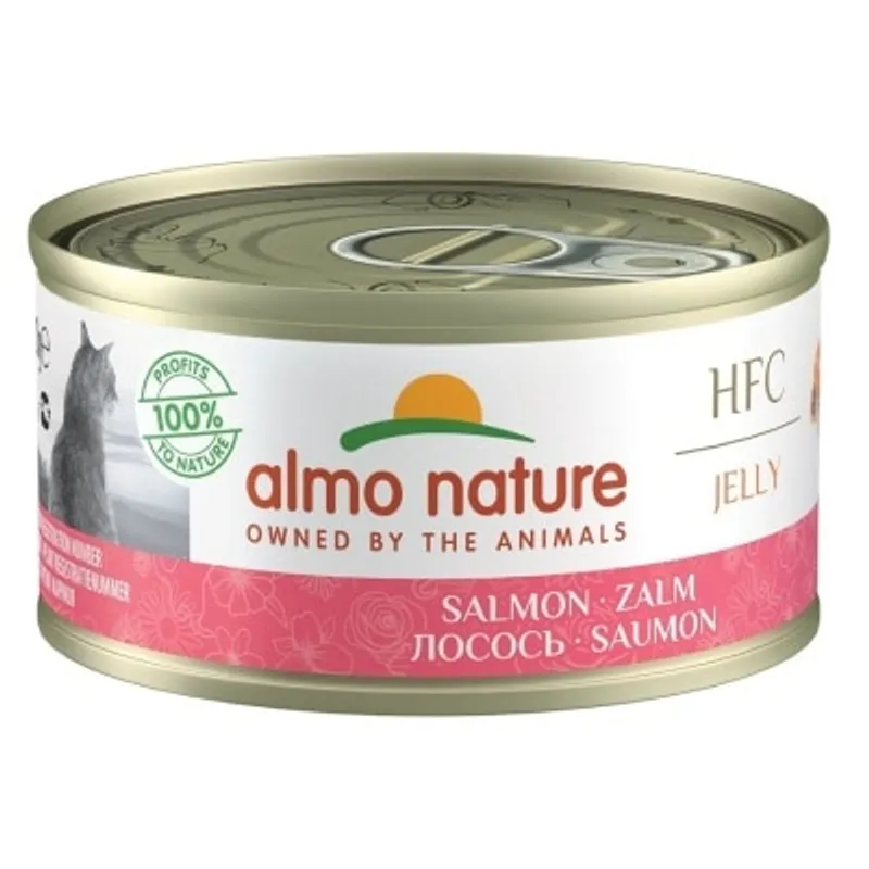 ALMO NATURE HFC Jelly 三文魚 (70g) almo nature貓罐頭