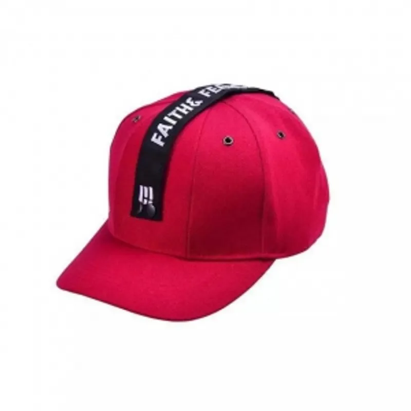FAITH & FEARLESS-紅色鴨舌帽CAP Baseball Ruby