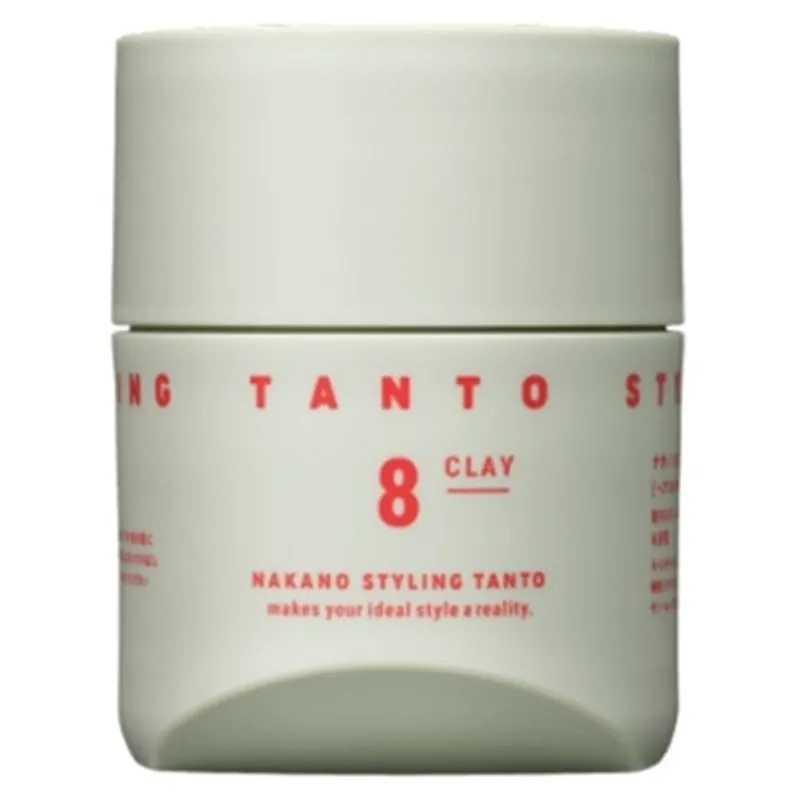 中野製藥 - TANTO STYLING 霧感黏土髮蠟 8 號（強力霧面造型）