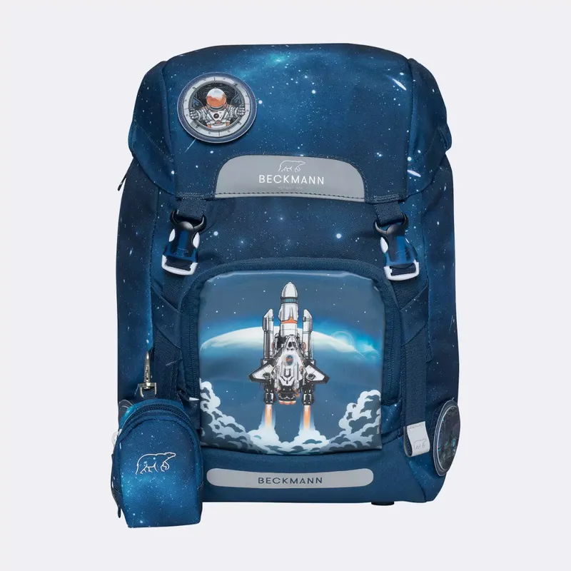 BECKMANN 經典兒童護脊書包 - SPACE MISSION