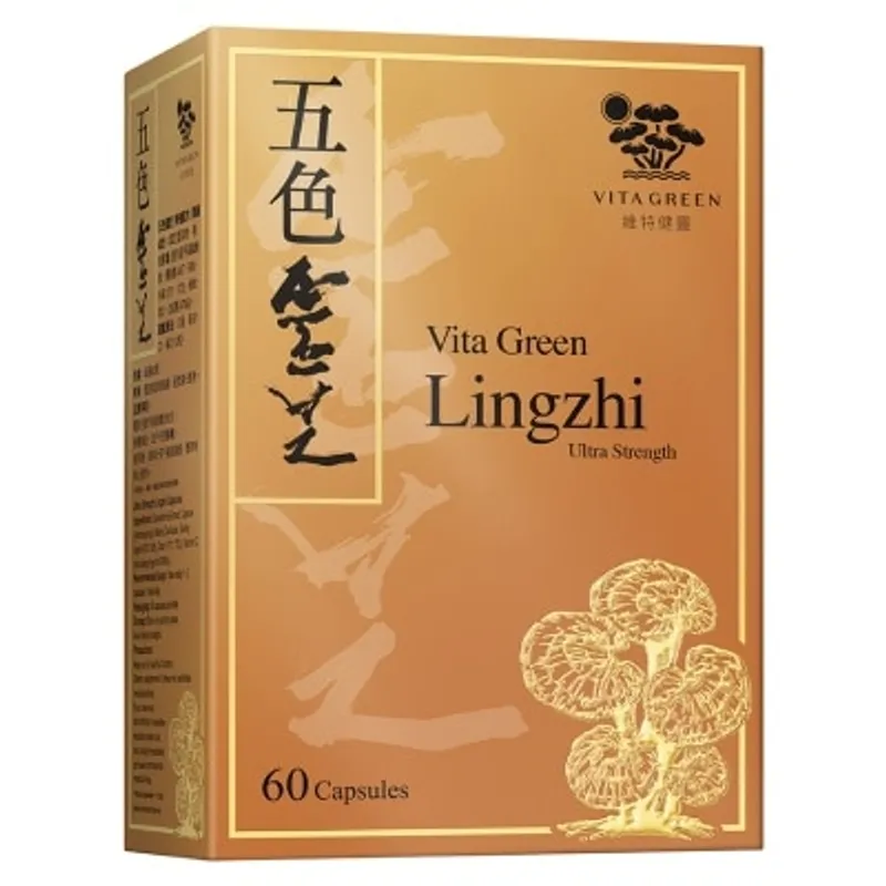 維特健靈五色靈芝 60粒