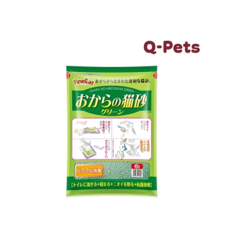 HITACHI (FineCat) 翠綠環保豆腐貓砂6L