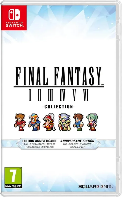 NS Final Fantasy 像素複刻版 I-VI 合集 Final Fantasy I-VI Collection 中/英/日文 歐版