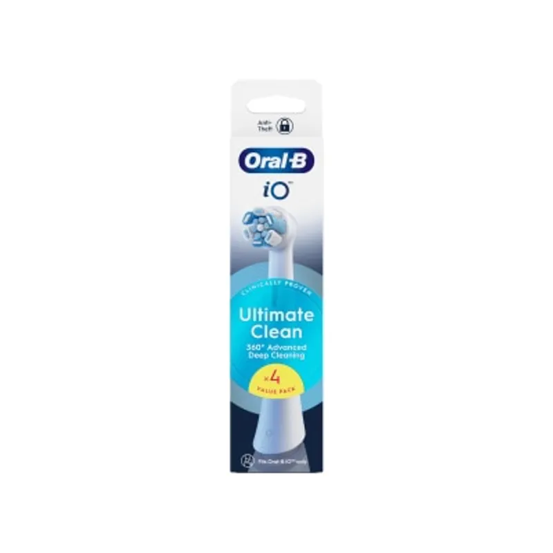 Oral-B iO 深層清潔刷頭4支裝