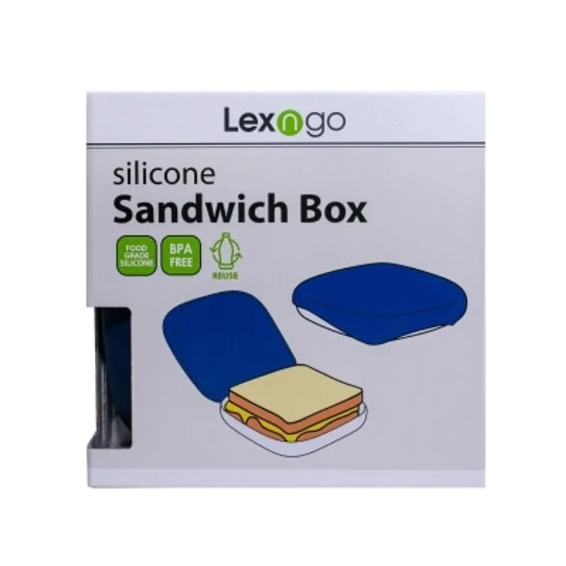 Lexngo 矽膠三文治盒