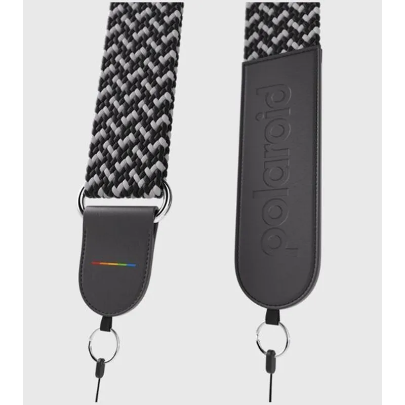 POLAROID 即影即有相機肩帶(黑灰色) SHOULDERSTRAP/BLACKGRAY