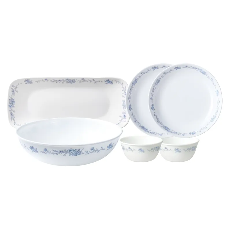 CORELLE 餐具套裝6件 - 優雅淡藍