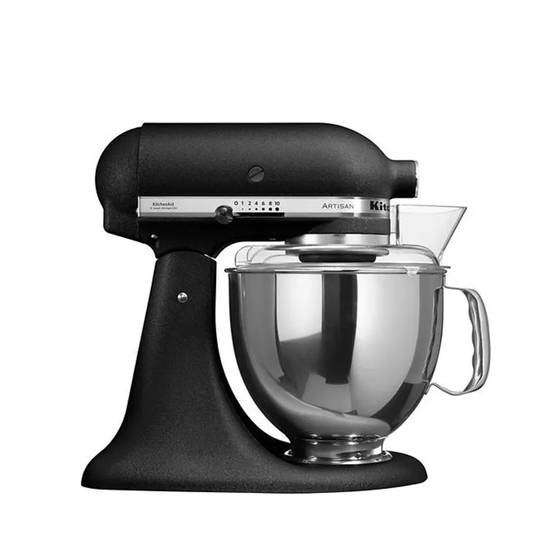 KITCHENAID 4.8公升抬头式厨师机 (双碗 & 双搅拌桨) (铸铁黑) 5KSM175PSBBK