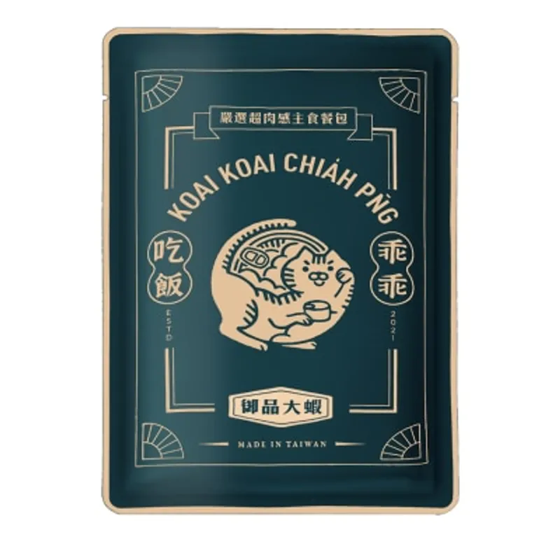 乖乖吃飯 御品大蝦 超肉感主食餐包 貓濕糧 (100g) 410141