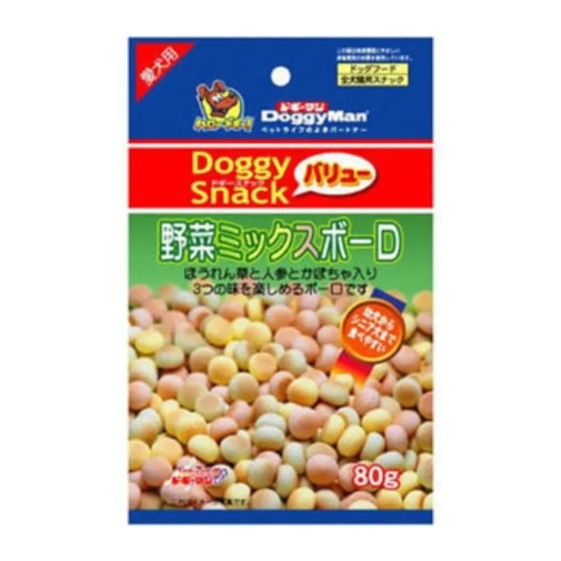 DOGGYMAN 雜菜水泡餅 (80g) - DoggyMan