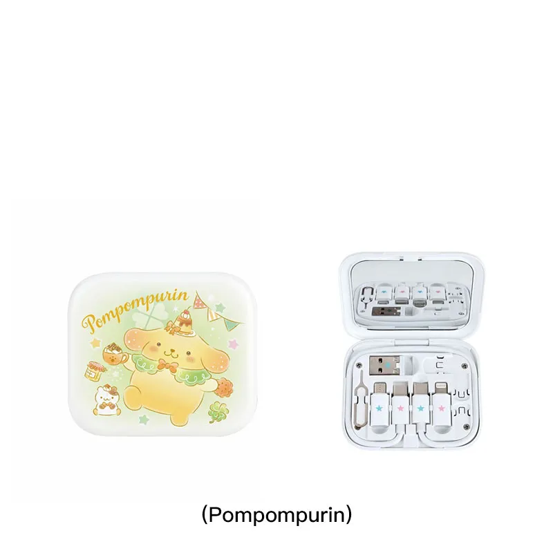 CLUEBOX 6合1数据/充电电线套件连镜盒(Pompompurin) CBUSBC1KIT/PN
