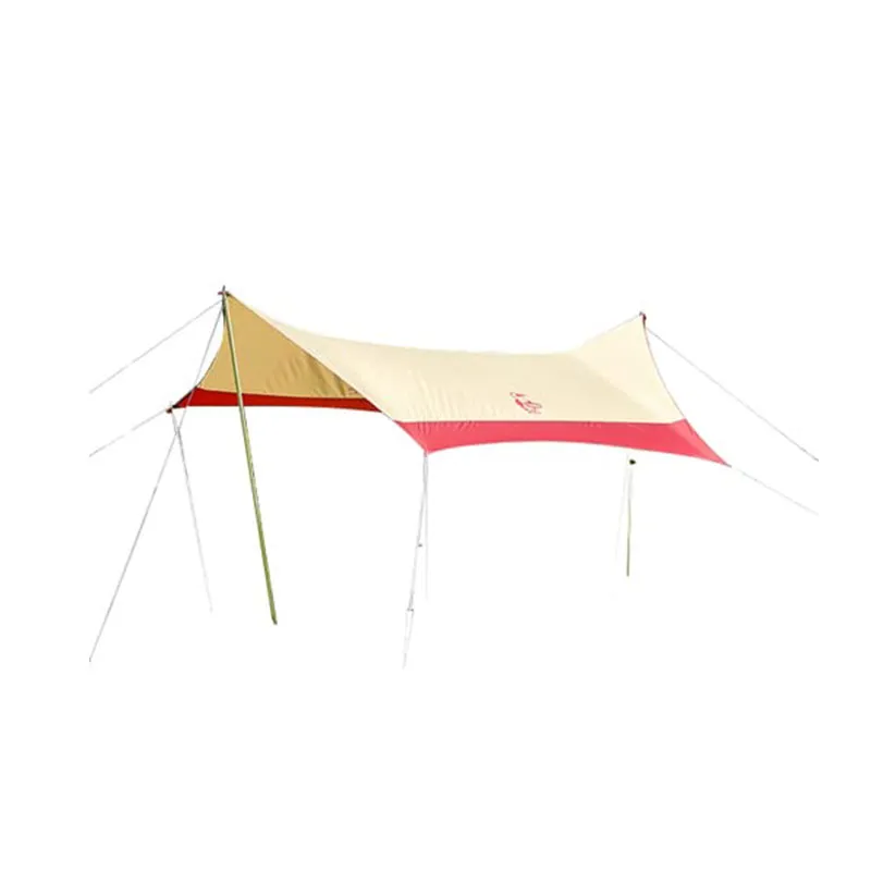 CHUMS CH62-1827-B044/24B Booby Hexa Tarp Beige/Red