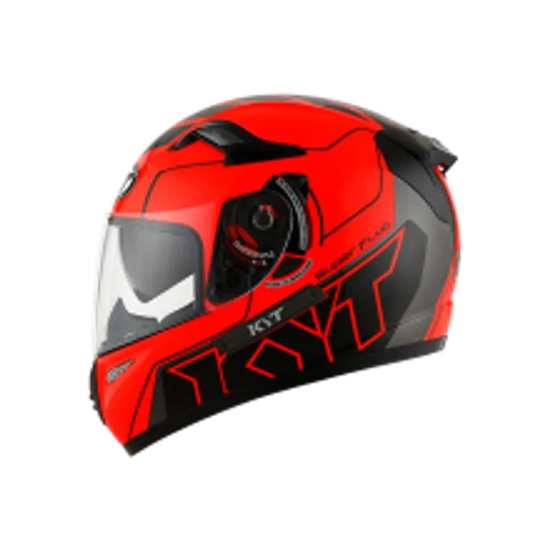 KYT K2 SUPER FLUD 螢光紅黑