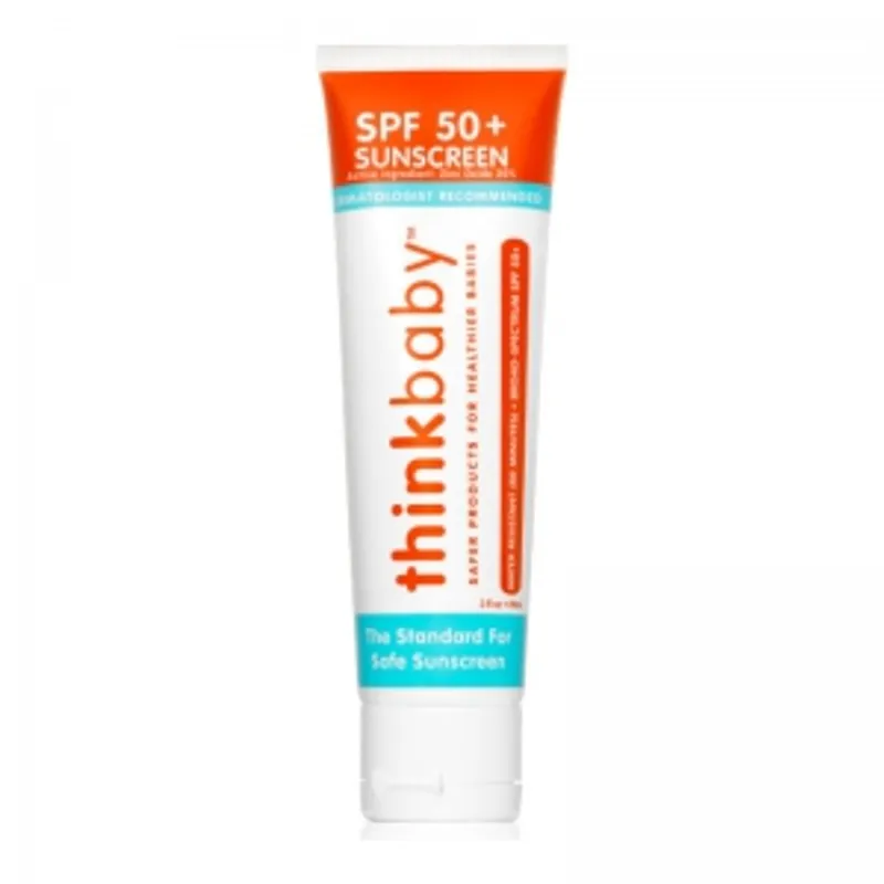美國thinkbaby 礦物嬰兒防曬乳液 SPF 50 89ml 10支裝