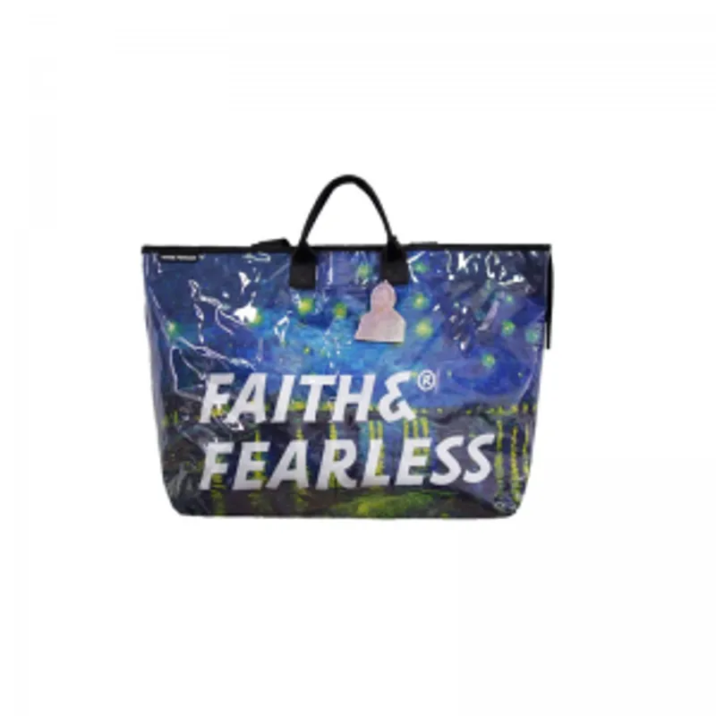 Faith & Fearless×梵高星空pvc大容量袋(限定版)