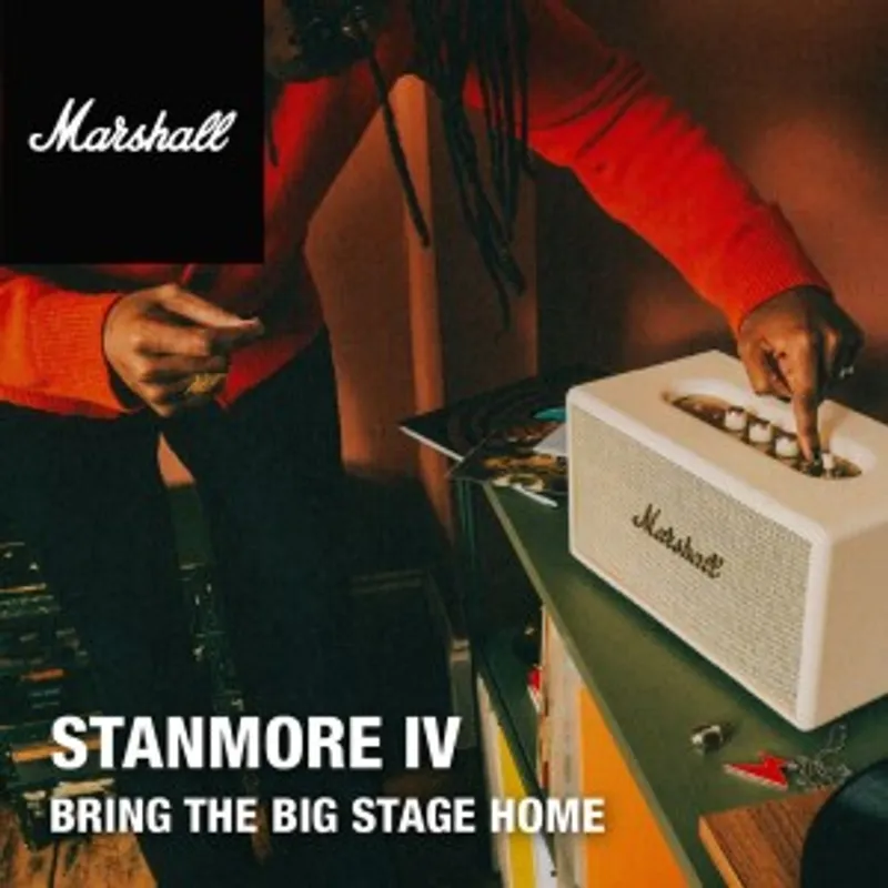 Marshall Stanmore IV 藍牙家用喇叭 (奶白色)
