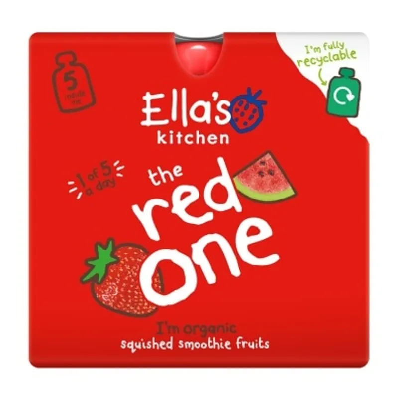ELLA'S KITCHEN 有機紅雜果蓉 90克x5