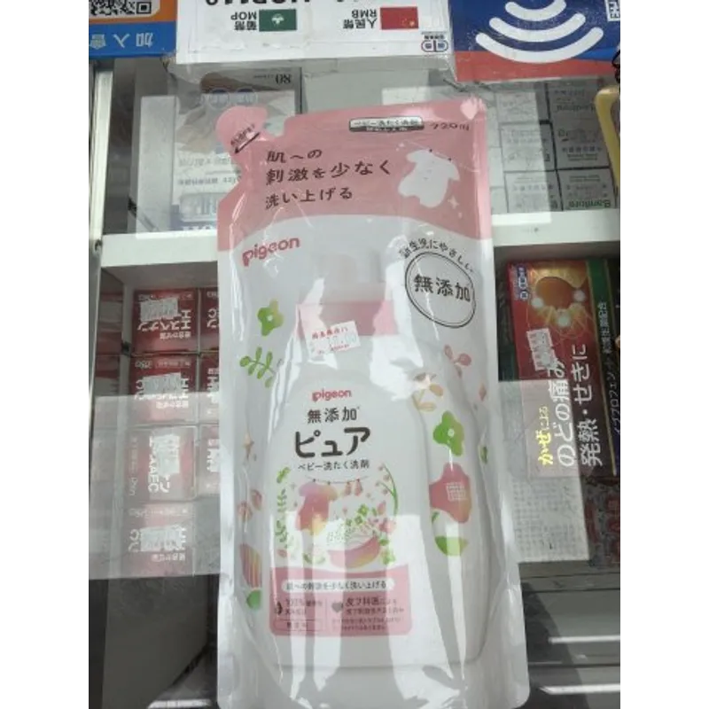 PIGEON貝親嬰兒無添加洗衣液補充裝720ML