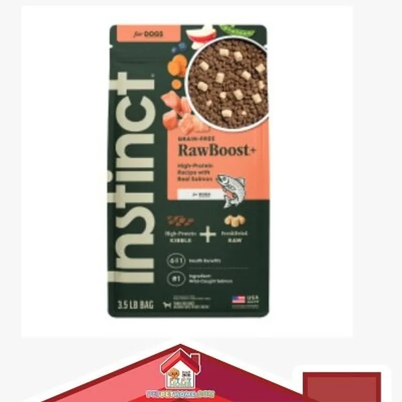 Instinct Raw Boost 凍乾生肉+ 無穀物狗乾糧 全犬 三文魚