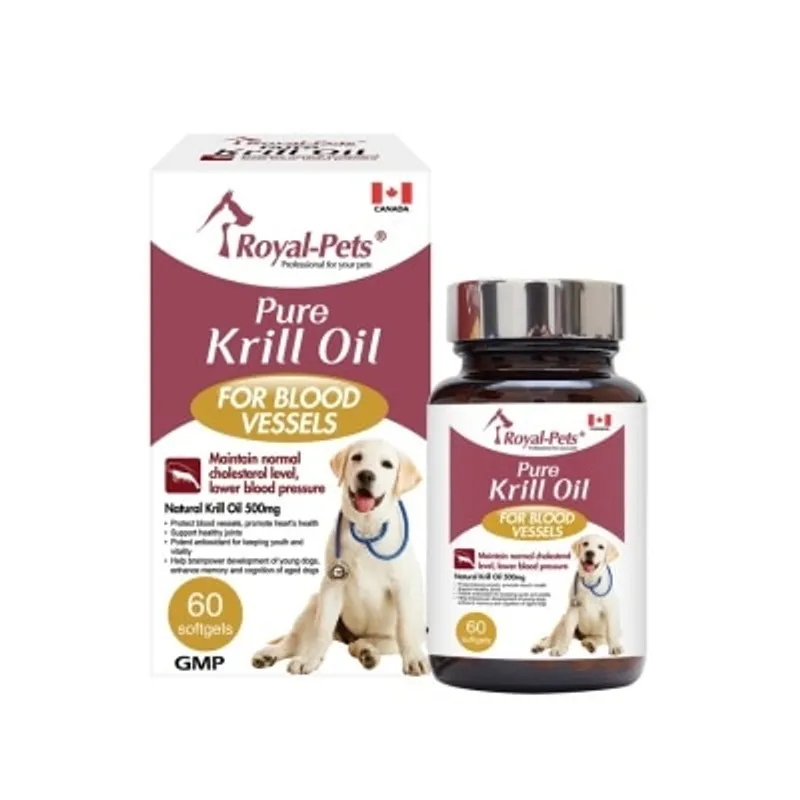 ROYAL-PETS 純正磷蝦油丸60粒軟膠囊