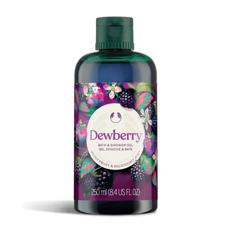 THE BODY SHOP 紫莓果沐浴露