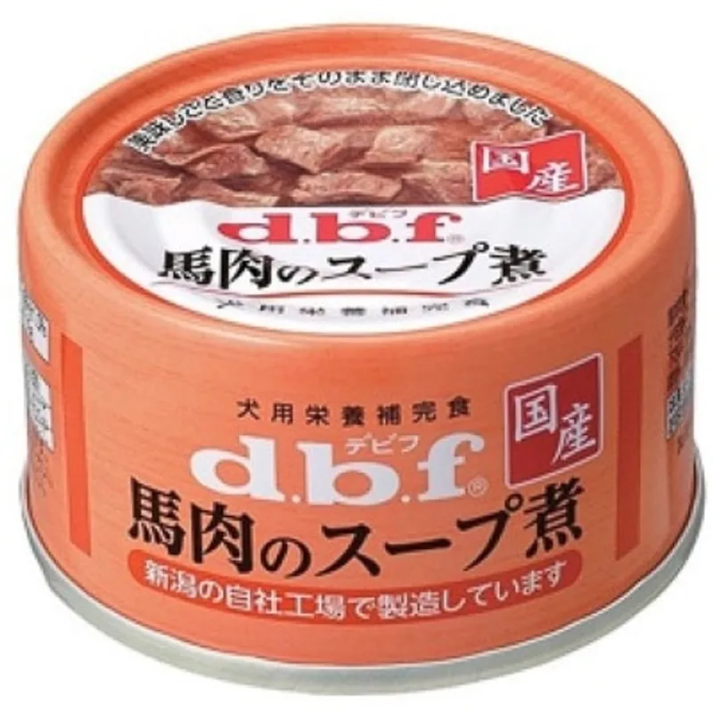 D.B.F 馬肉湯煮 - 狗罐頭 (65g) - d.b.f