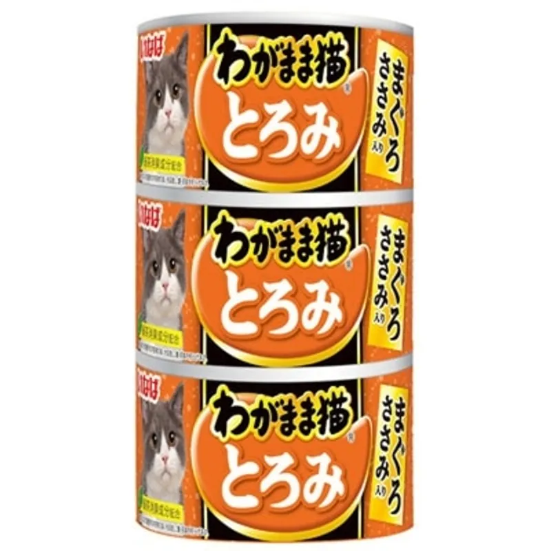 INABA <高竇貓湯罐系列> 吞拿魚 雞柳 (140g x3) 貓罐頭 701610