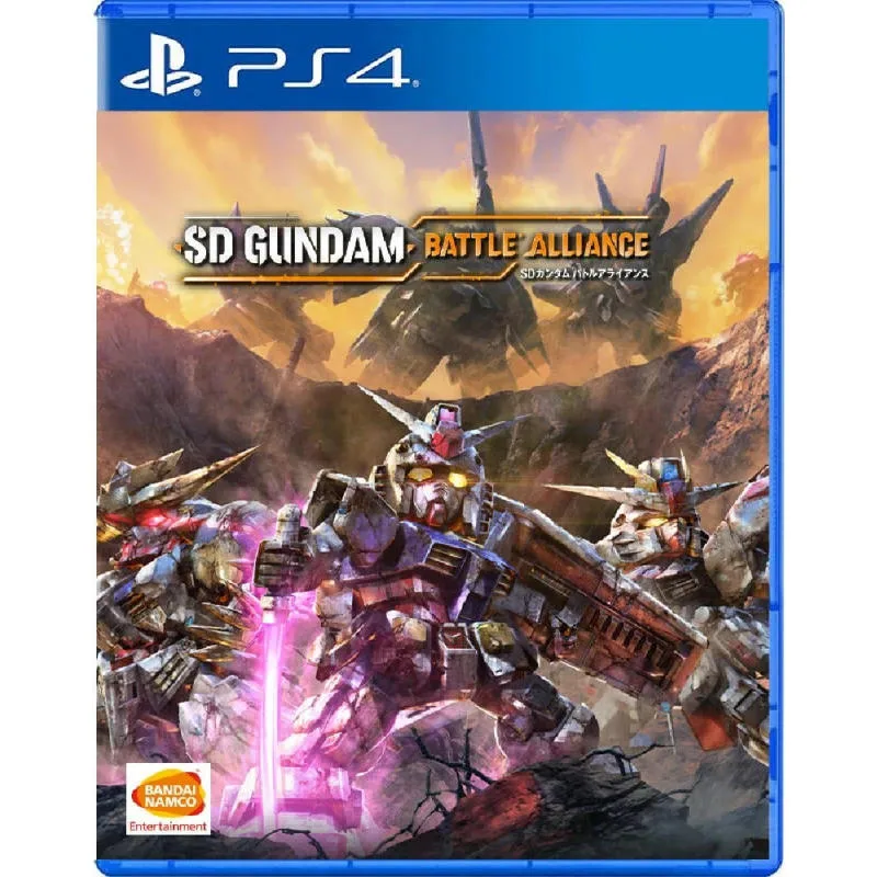 PS4 SD 鋼彈 激鬥同盟 SD GUNDAM BATTLE ALLIANCE 中文 亞洲版（支援PS5，可免費下載PS5數立版）