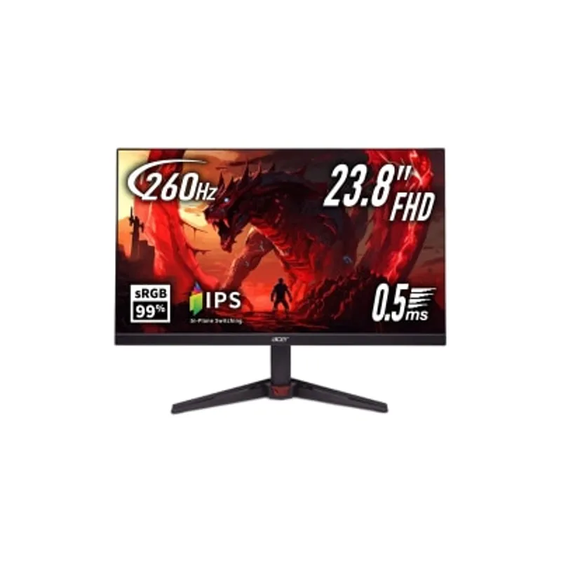 ACER 宏碁 NITRO VG240Y W5bmiipx 24" 260Hz FHD 電競顯示屏