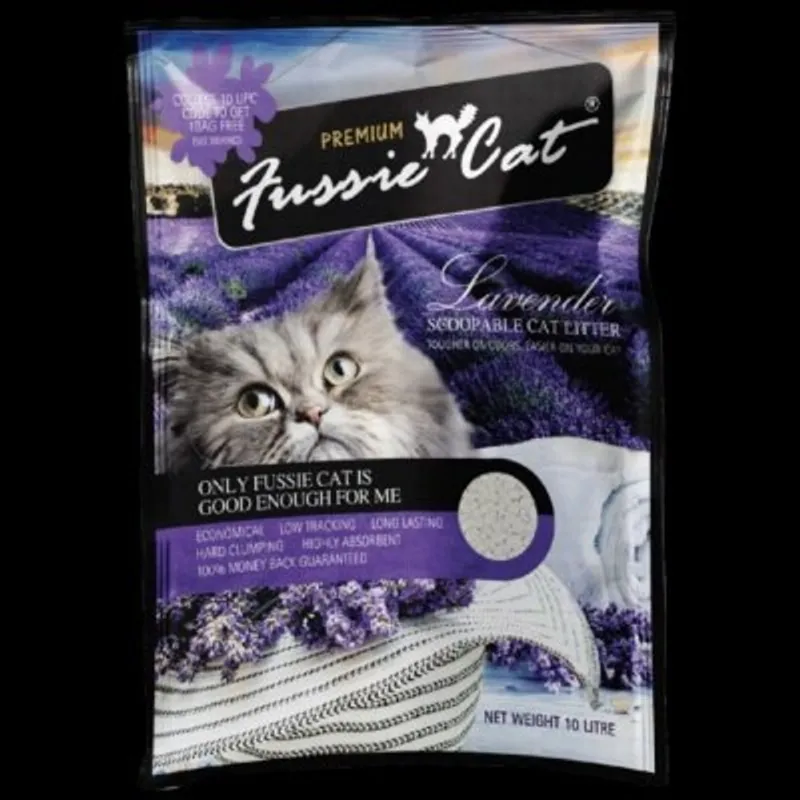 Fussie Cat FCLV2 礦物貓砂 薰衣草味(10L)