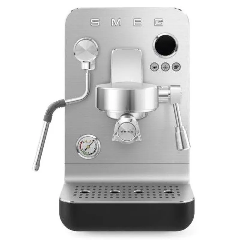 SMEG 半手動專業迷你咖啡機(黑色) EMC02/BLMUK
