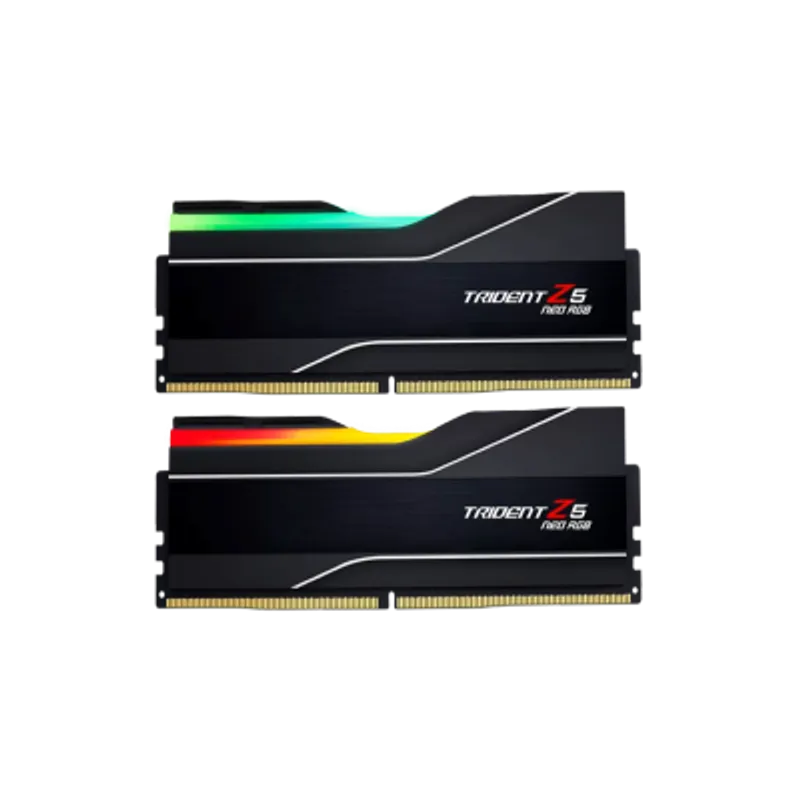 芝奇 Trident Z5 Neo 焰鋒戟 RGB DDR5-6000 32GB (2x16GB) CL36-36-36-96 記憶體