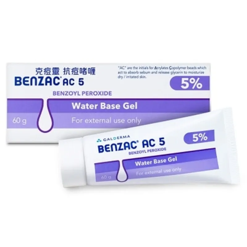 Benzac克痘靈5%抗痘啫喱60g
