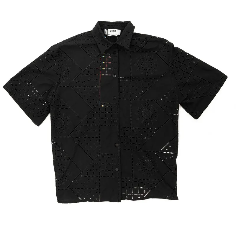 MSGM 3242MDE110 227308 BK 恤衫
