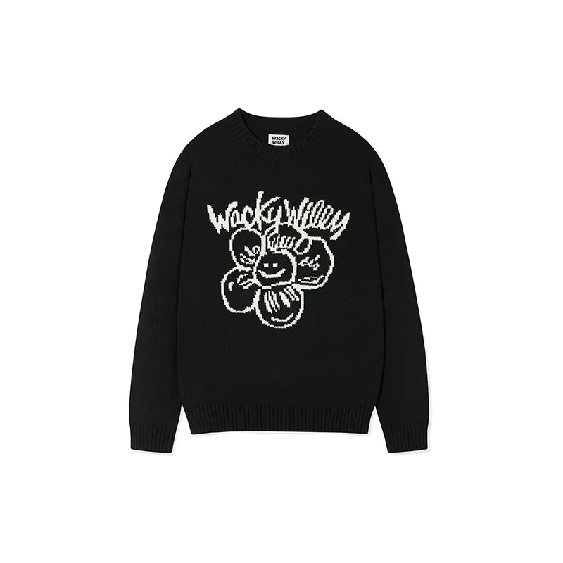 WACKY WILLY LILY LOGO 毛衣