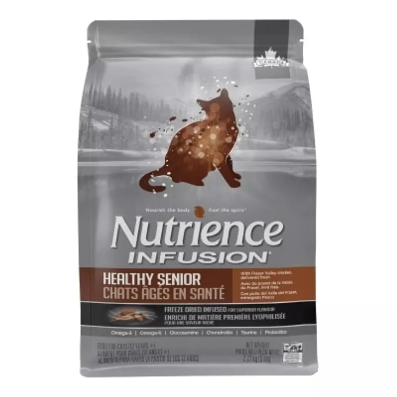 Nutrience 天然凍乾外層 鮮雞肉 高齡貓配方