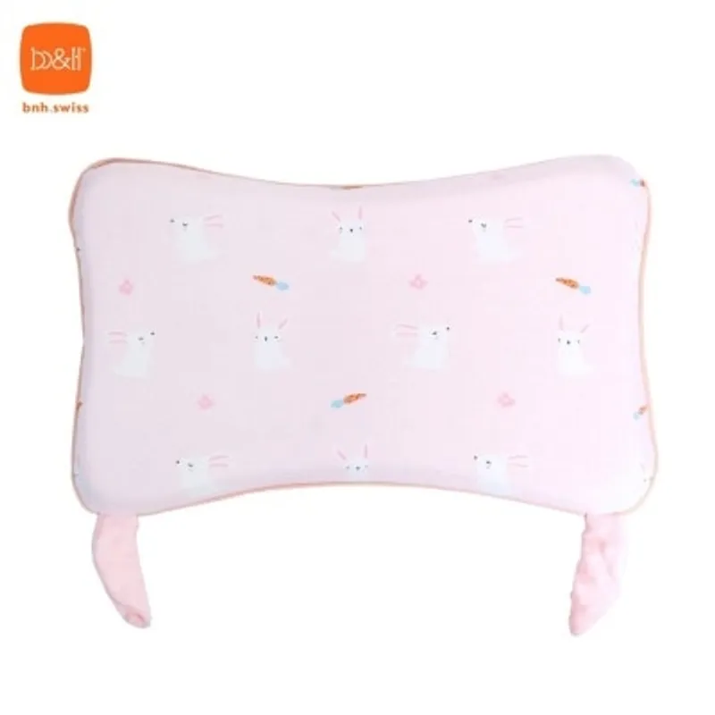 B&H b&h 親水棉幼童塑型枕頭連枕套(6個月-7歲) - 兔子