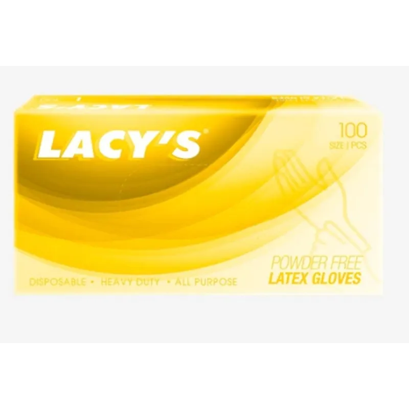 LACY's 乳膠手套（無粉）-M