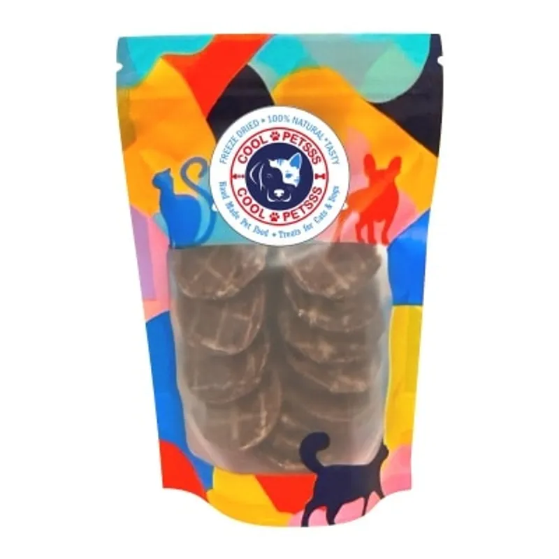 COOL PETSSS 風乾牛肉切圓片50g