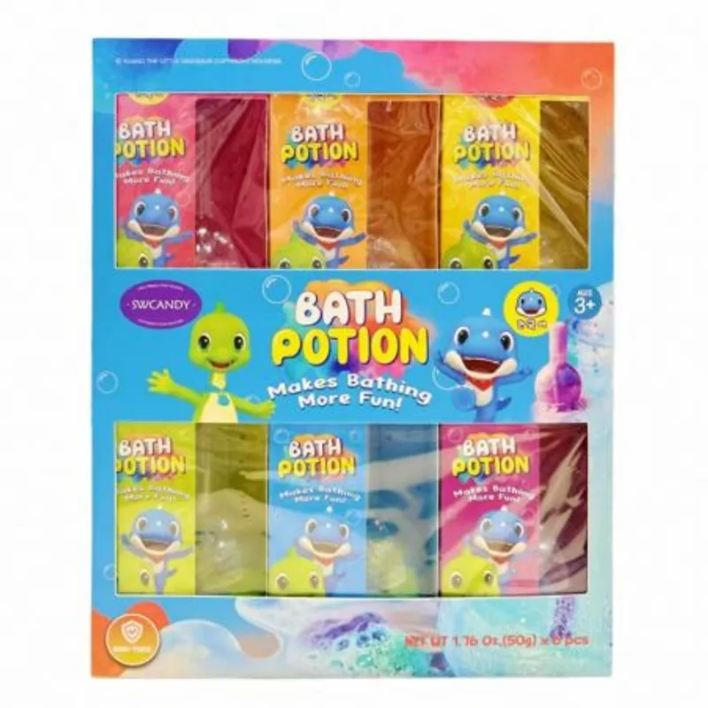 Kids Bath Bombs Potions 兒童沐浴炸彈藥水 6件裝