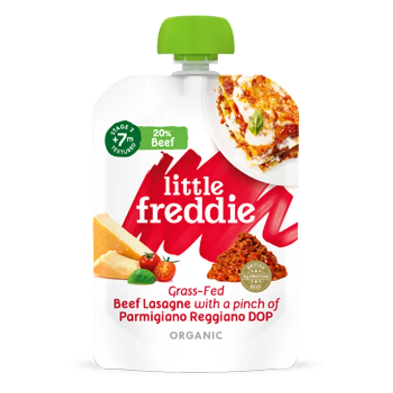 LITTLE FREDDIE 有機草飼牛肉+根雜菜 120G