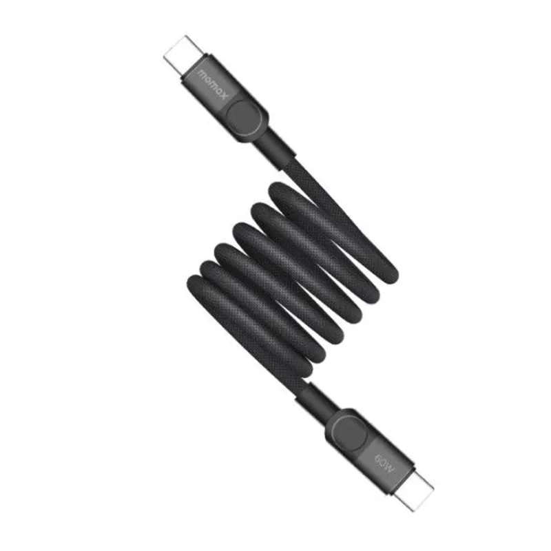 MOMAX USB-C to USB-C磁吸連接線(1m)(黑色) DC60D