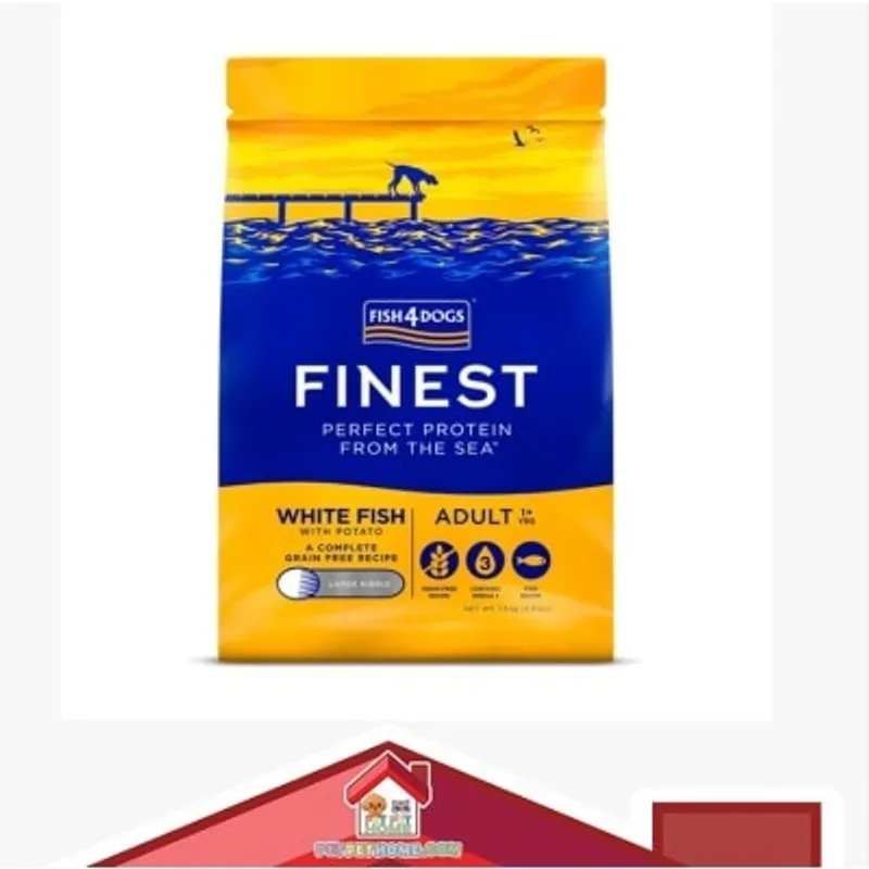 FISH4DOGS Fish4Dogs 深海魚無麩質低敏成犬配方 (大粒)