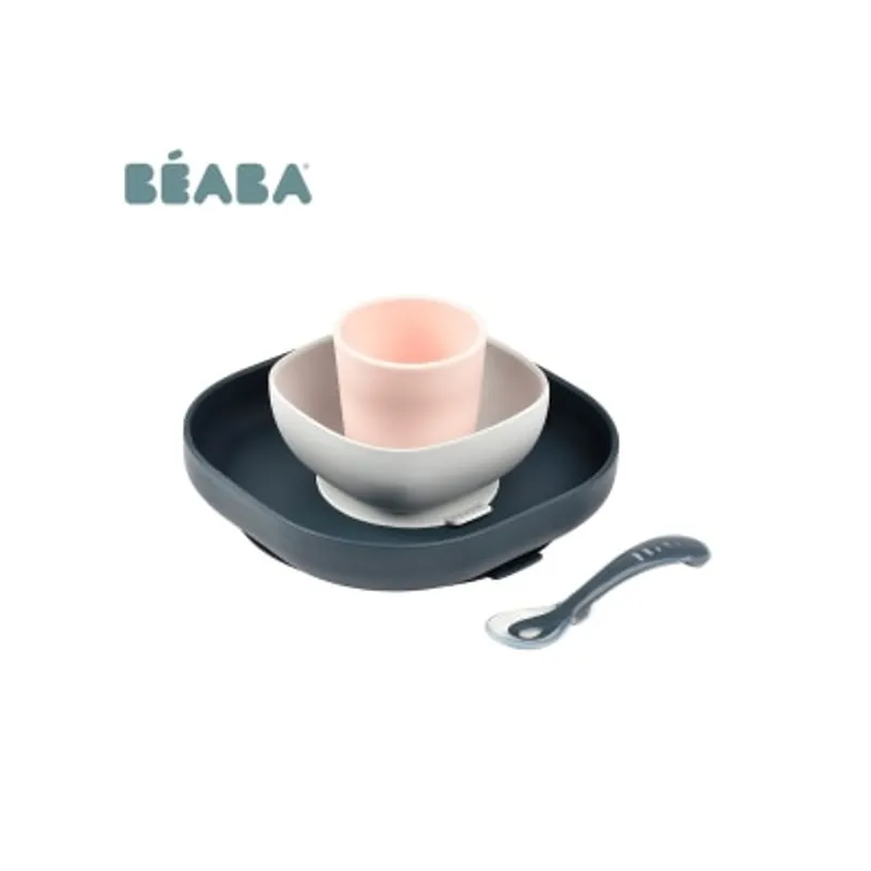 Beaba 矽膠餐具套裝（四件裝）