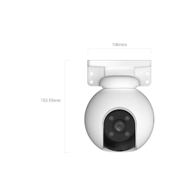 EZVIZ H8 Pro 5MP 戶外360°雲台版3K 家居鏡頭