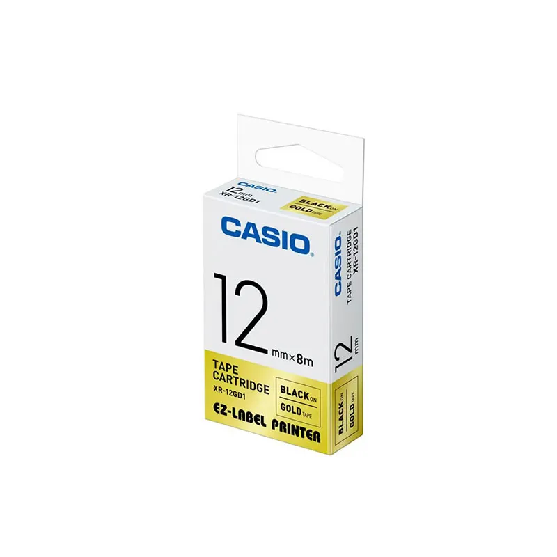 CASIO 标签纸 XR12GD1