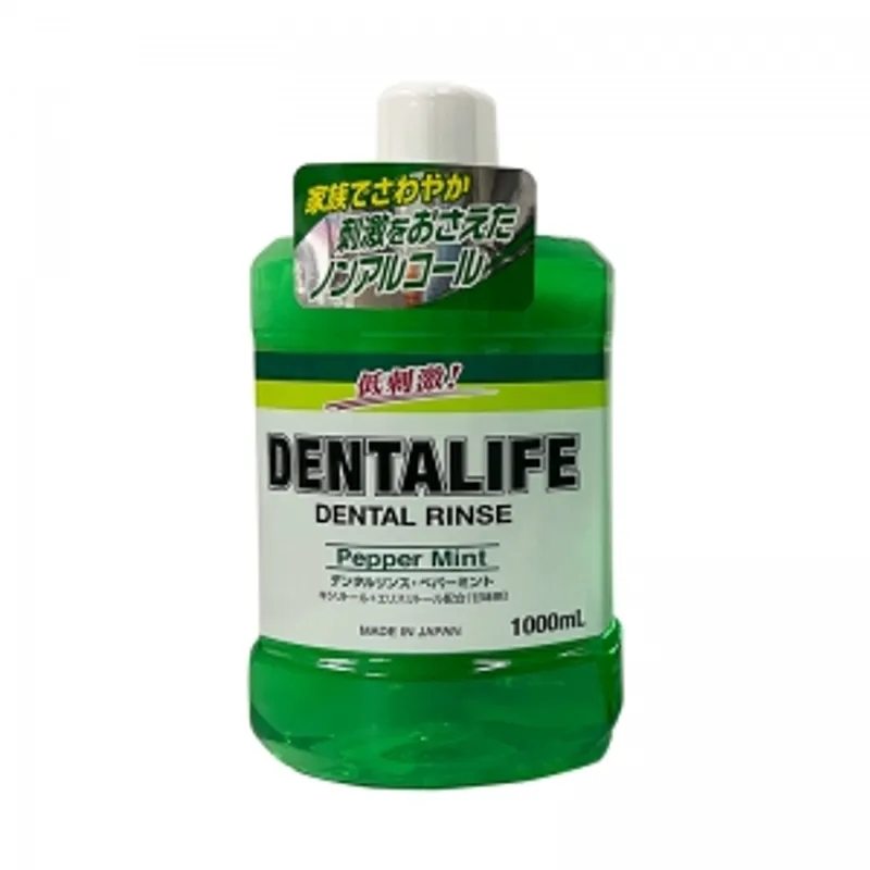 DENTALIFE 低刺激無酒精強勁薄荷味漱口水1000ml